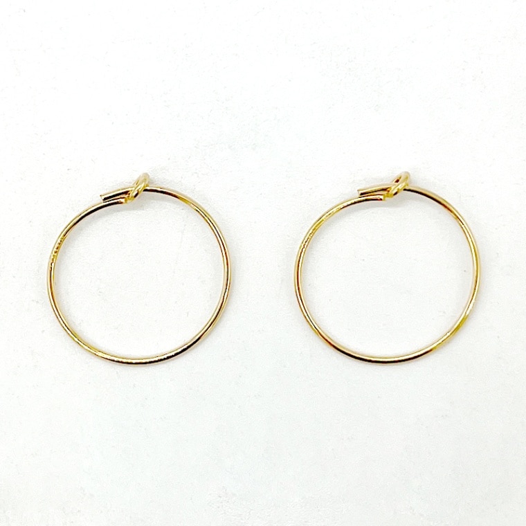【送関込】E&E PROJECT★ ゴールドフィルドフープピアス 送関込】E&E PROJECT☆ ゴールドフィルドフープピアス (E and E