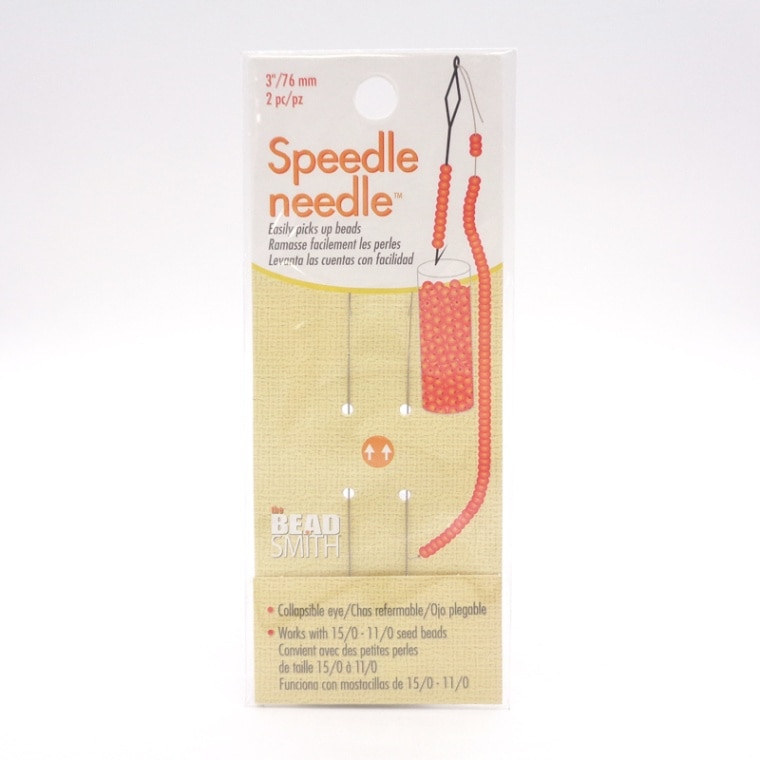 結糸ページ SLIDE END TUBE for 11/0 or 8/0 Seed Beads 16mm Silver Plated
