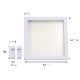 H7636/���ꥢ�ǥ����ץ쥤�ե졼��(��)/140x140x20mm/1���å�