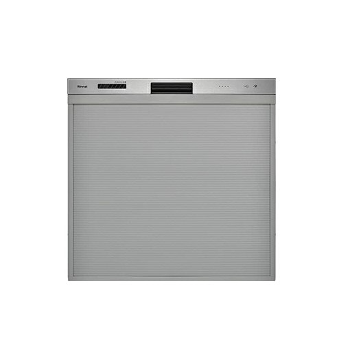 ●リンナイ 食器洗い乾燥機【RSW-405GP】ステンレス 標準 スライドオープンタイプ ミドルグレード 幅45cm 化粧パネル対応 ぎっしりカゴ