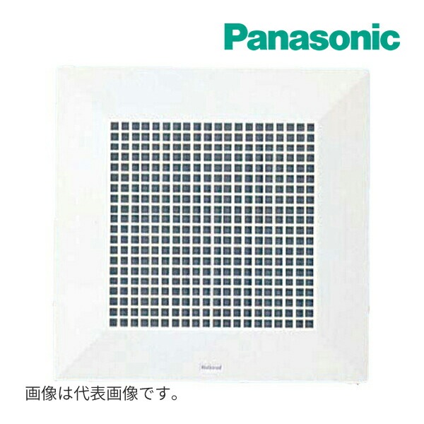 ◆15時迄出荷OK！パナソニック 天井埋込形換気扇部材【FY-24L34】ルーバー 角格子タイプ・鋼板製 スプリング式着脱 24タイプ用 色＝ホワイト