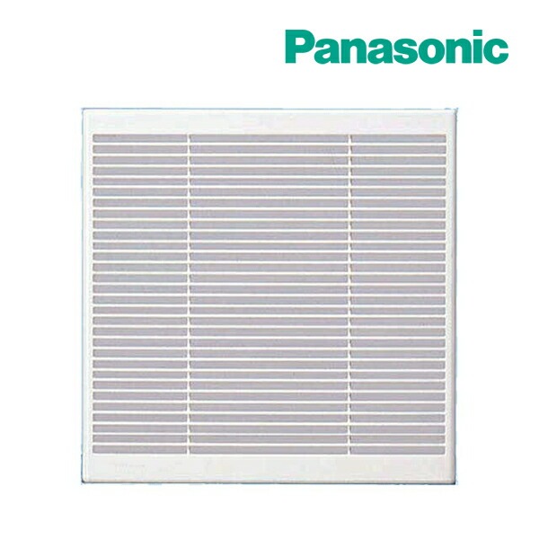 ◆15時迄出荷OK！パナソニック 一般換気扇部材【FY-25R43】専用ルーバー インテリア形換気扇用 25cm用 材質：樹脂製 色：ホワイト