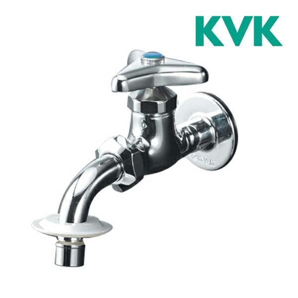 ◆15時迄出荷OK！KVK【K34BN】水栓金具 吐水口回転形給水栓 ツバ付ワンタッチノズル付