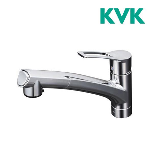 ◆15時迄出荷OK！KVK 水栓金具【KM5021JT】シングルレバー式シャワー付混合栓(シャワー引出し式)