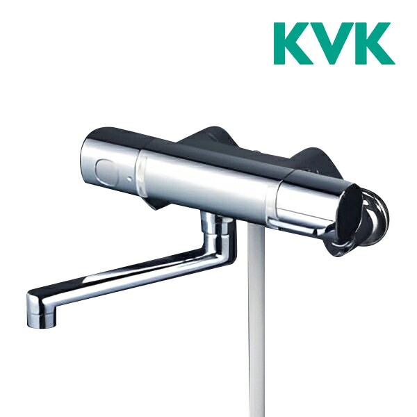 KVK壁付けサーモ付き混合シャワー 浴室用水栓：壁付サーモスタット｜商品カテゴリ｜商品サポート