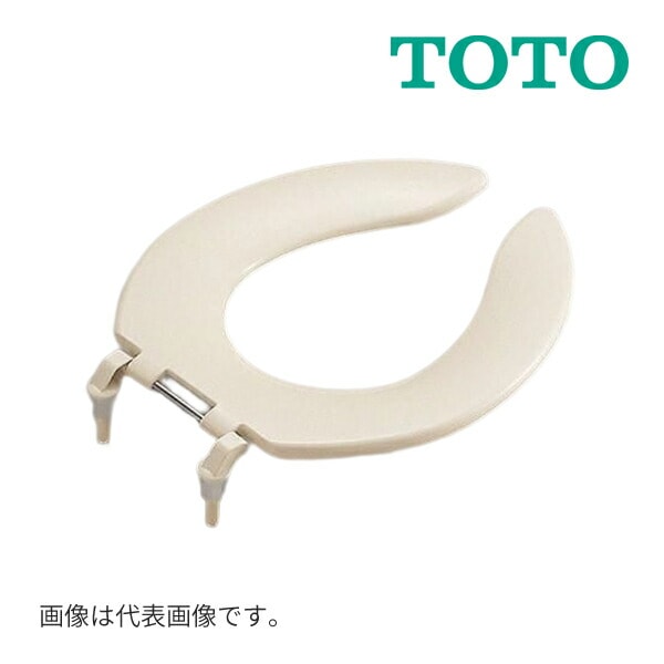 ◆15時迄出荷OK！∠TOTO 前割便座【TC1R】SC1パステルアイボリー ふたなしタイプ