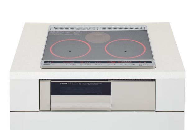 ●u.パナソニック IHクッキングヒーター【KZ-K32EST】2口IH+ラジエント 幅60cm Kシリーズ K32タイプ 光るリングあり 鉄・ステンレス対応 (旧品番 KZ-G32EST)