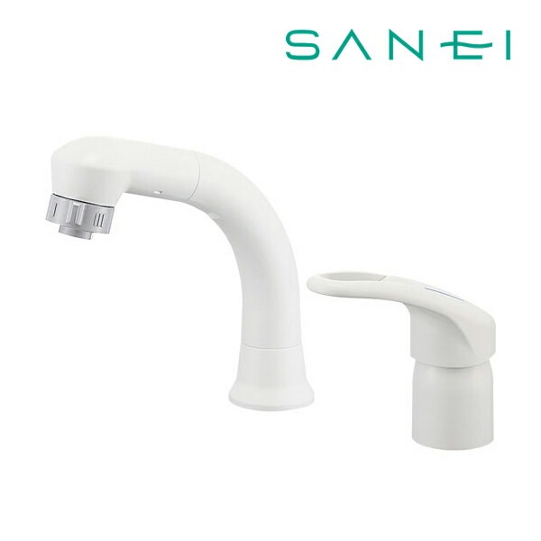 ◆15時迄出荷OK！≦三栄水栓/SANEI 水栓金具【K37610EJV-13】シングルスプレー混合栓(洗髪用)