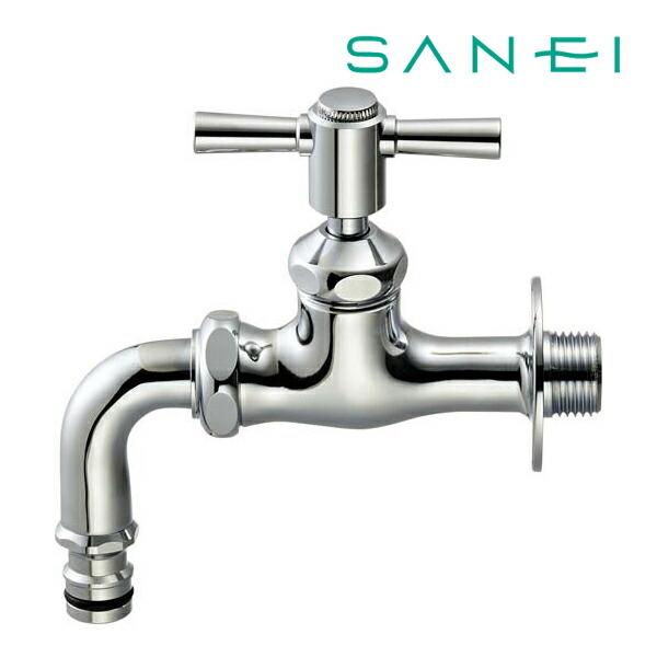 ◆15時迄出荷OK！≦三栄水栓/SANEI【Y126YV-13】散水用ホーム水栓(固定コマ仕様)