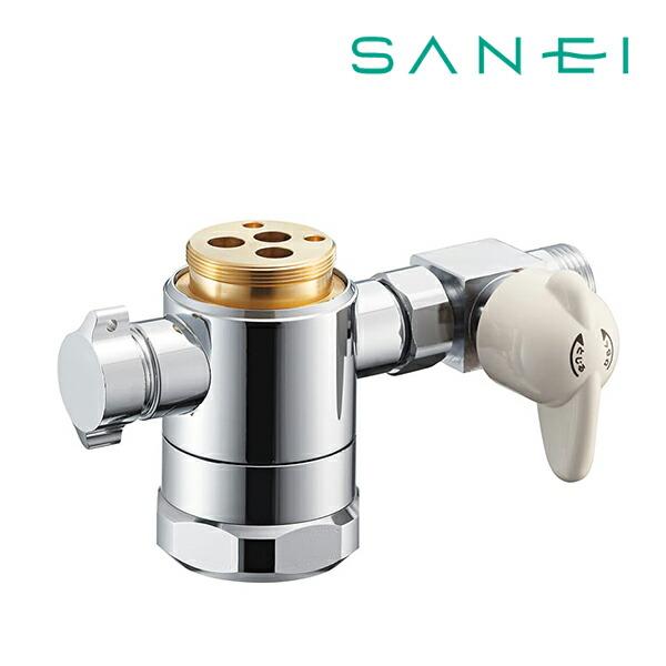 ◆15時迄出荷OK！≦三栄水栓/SANEI【B98-AU4】シングル混合栓用分岐アダプター