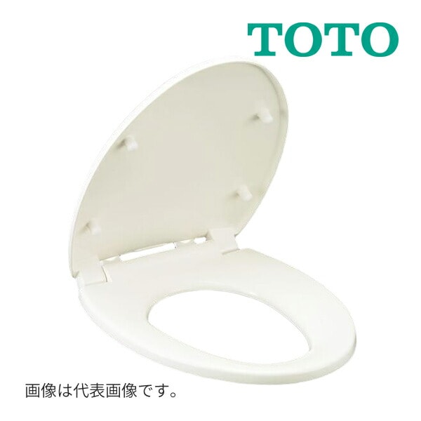 ◆15時迄出荷OK！∠ TOTO【TC301】NW1ホワイト 普通便座(前丸) ソフト閉止つき 抗菌 エロンゲートサイズ