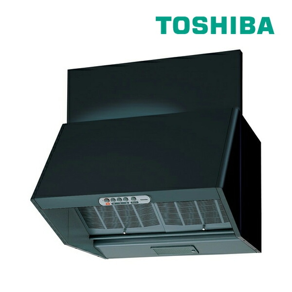 ◆15時迄出荷OK！東芝(日本キヤリア) レンジフードファン【VFR-63LJB(K)】ブラック 深形三分割構造シロッコファンタイプ 基本タイプ 接続ダクトφ150mm 60cm巾 (旧品番 VFR-63VJB(K))