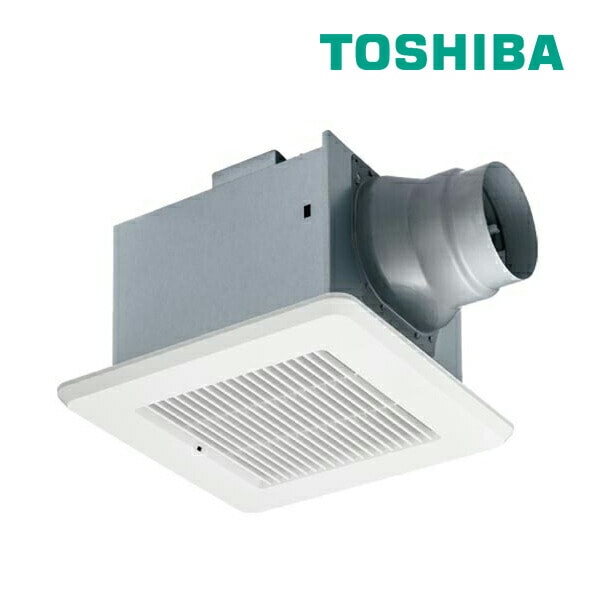 ◆15時迄出荷OK！東芝(日本キヤリア) ダクト用換気扇【DVF-T14L】スタンダード格子 サニタリー用 接続ダクトφ100ｍｍ 埋込寸法225ｍｍ角
