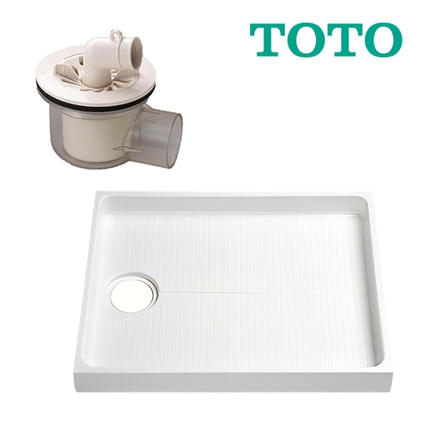 ◇15時迄出荷OK！TOTO 洗濯機パン セット品番【PWSP80F2W】(PWP800N2W+