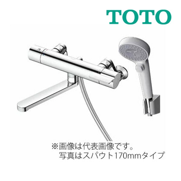 ∞◆15時迄出荷OK！TOTO 浴室用水栓金具【TBV03407J1】GGシリーズ 壁付サーモスタット混合水栓 コンフォートウェーブ クリック (旧品番 TBV03407J)