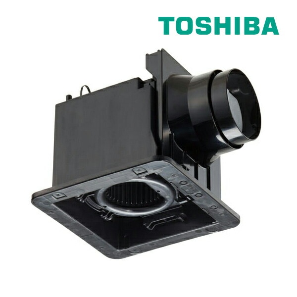 ◆15時迄出荷OK！東芝(日本キヤリア)【DVF-XT10C】ダクト用換気扇 低騒音形 サニタリー用 プラスチックボディルーバー(本体カバー)別売