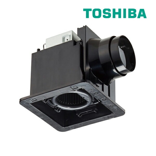 ◆15時迄出荷OK！東芝(日本キヤリア)【DVF-XT10CDA】ダクト用換気扇 低騒音形 ルーバー(本体カバー)別売 サニタリー用 プラスチックボディ