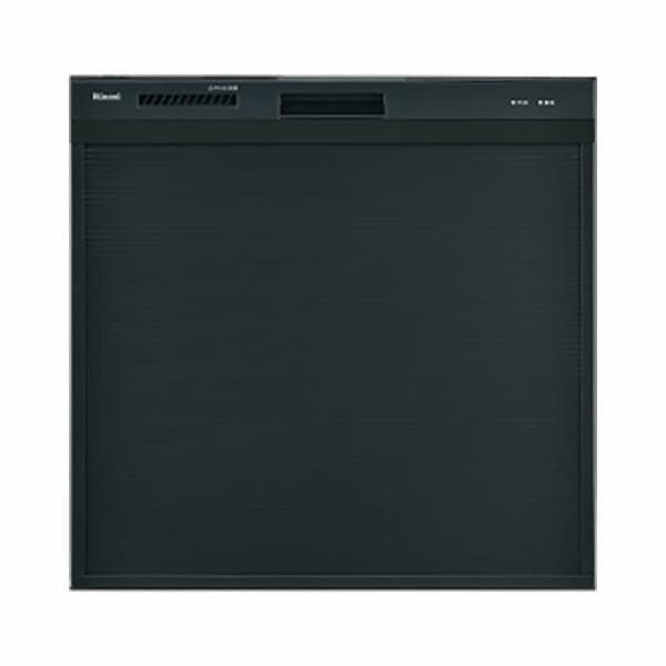 π●リンナイ 食器洗い乾燥機【RSWA-C402CA-B】ブラック 後付け対応タイプ 標準スライドオープンタイプ 幅45cm 化粧パネル対応
