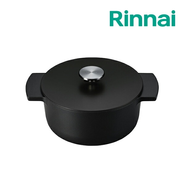 ◆◆◆15時迄出荷OK！リンナイ 無水調理鍋【RBO-MN18A(MB)】(52-6678) ブラック Leggiero(レジェロ) 18cmタイプ 重量1.1kg (旧品番 RBO-MN18(MB))