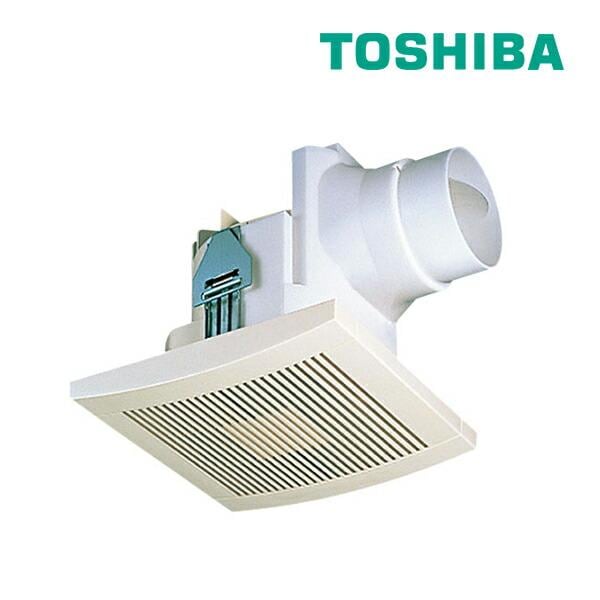 ◆15時迄出荷OK！東芝(日本キヤリア)【DVF-A10K4】ダクト用換気扇 丸穴取付ダクト用 スタンダード格子 サニタリー用 プラスチックボディ