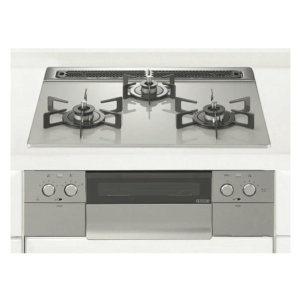 都市ガス(12A/13A)●♪ノーリツ ビルトインコンロ【N3WU5PWAP2STE】Nest(ネスト) ステンレスフェイス 60cmタイプ