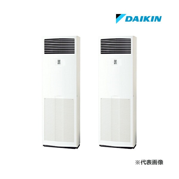 ●ダイキン 業務用エアコン【SSRV112CD】[分岐管セット] 床置形 ツイン同時マルチ 4馬力 三相200V FIVE STAR ZEAS π○ダイキン 業務用エアコン【SSRV112CD】[分岐管セット] 床置形