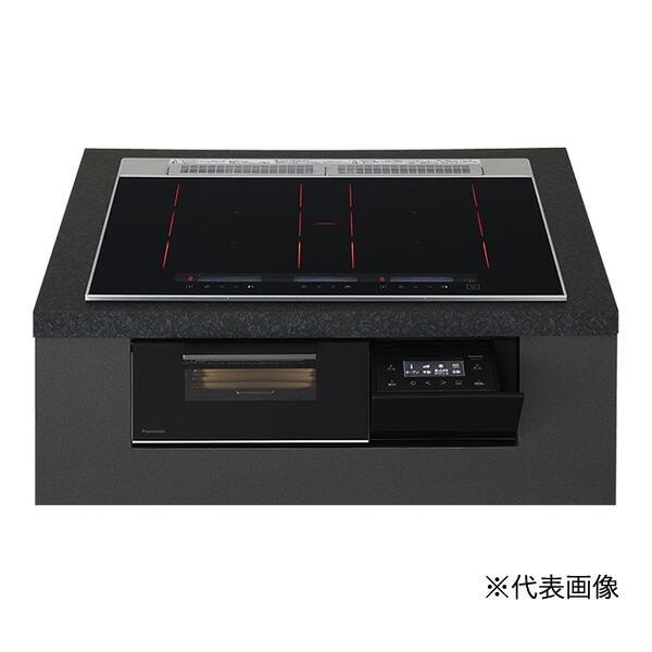 ●u.パナソニック IHクッキングヒーター【KZ-S1F7K】Sシリーズ 3口IH 匠加熱IH 幅75cmタイプ ラクッキングリル 鉄・ステンレス対応 ジェットブラック/ブラック