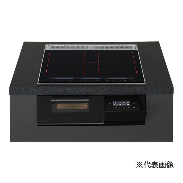 ●u.パナソニック IHクッキングヒーター【KZ-S1F6K】Sシリーズ 3口IH 匠加熱IH 幅60cmタイプ ラクッキングリル 鉄・ステンレス対応 ジェットブラック/ブラック