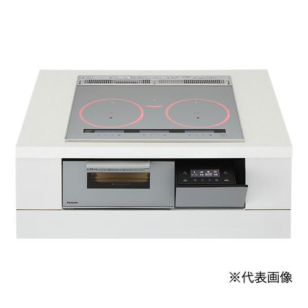 ●u.パナソニック IHクッキングヒーター【KZ-A1V6S】Aシリーズ 3口IH 幅60cm ラクッキングリル ダブル(左右IH)オールメタル対応 シルバー/シルバー