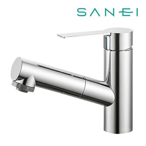 ◆15時迄出荷OK！三栄水栓/SANEI 【K37531EJV】シングルスプレー混合栓(洗髪用) column