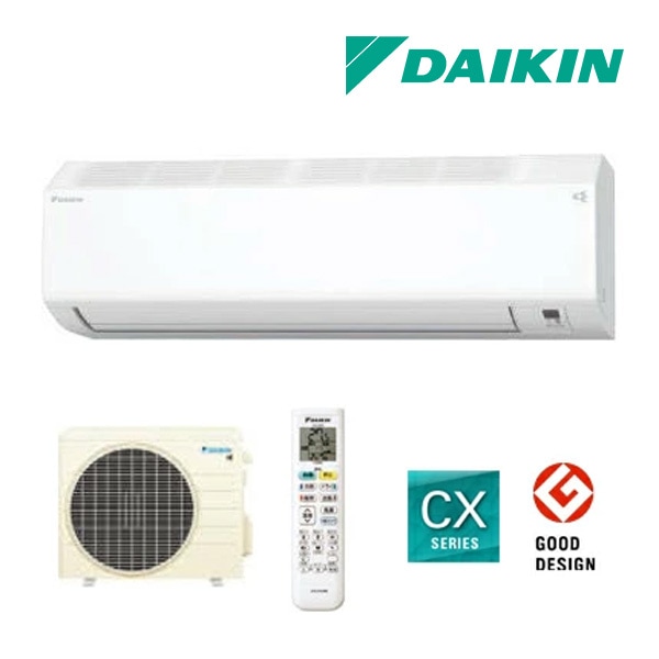 ◆15時迄出荷OK！ダイキン ルームエアコン【S365ATCS W】ホワイト 2025年 CXシリーズ 室内電源タイプ 単相100V 12畳程度 (旧品番 S364ATCS W)