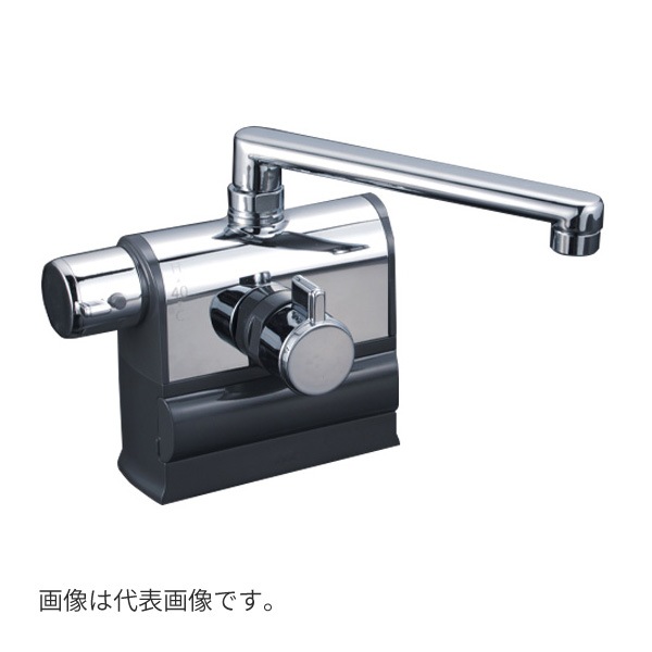 ◇15時迄出荷OK！KVK 水栓金具【KM3008L】デッキ型サーモスタット式