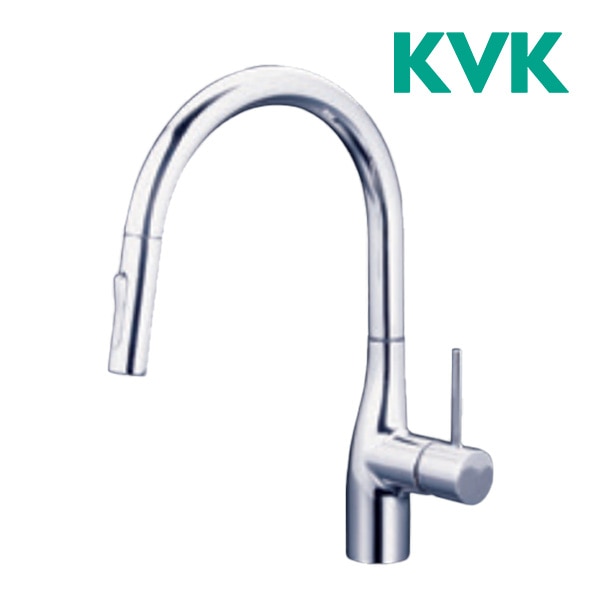 ◇15時迄出荷OK！KVK 水栓金具【KM6061ECHS】キッチン水栓 シングル