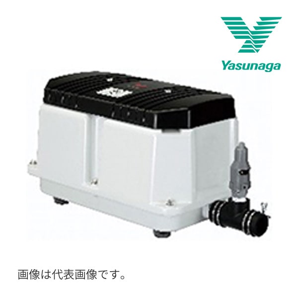 ◆15時迄出荷OK！安永【LW-200N】電磁式エアーポンプ 2連式 リリーフバルブ標準搭載 省エネ (旧品番LW-200(S))