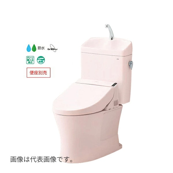 TOTO ピュアレスト パステルアイボリー 　床排水 リモデル対応 手洗あり TOTO|ピュアレストQR 床排水リモデル （パステルアイボリー） ｜ 交換
