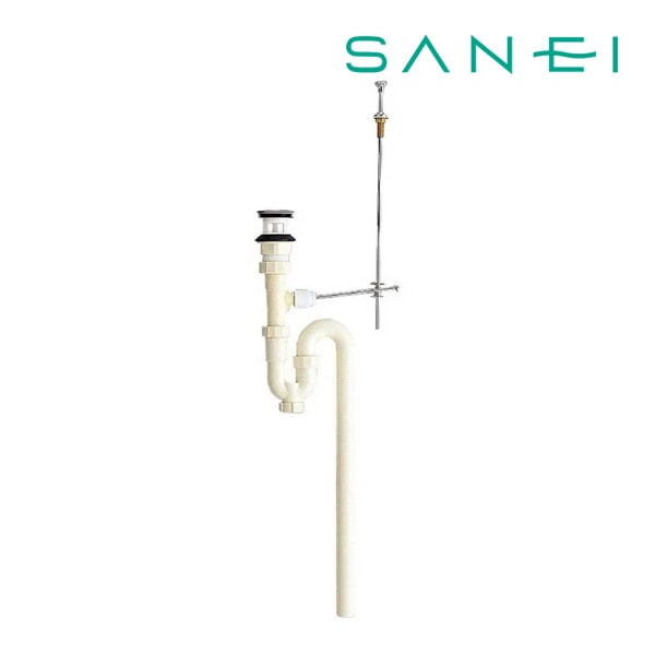 ◆15時迄出荷OK！∠三栄水栓/SANEI【H774-38】洗髪排水栓付Sトラップ