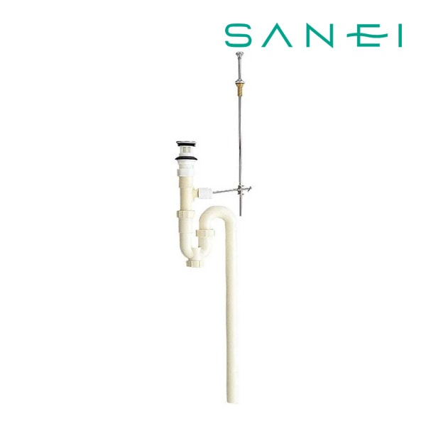◆15時迄出荷OK！∠三栄水栓/SANEI【H776-32】洗面排水栓付Sトラップ