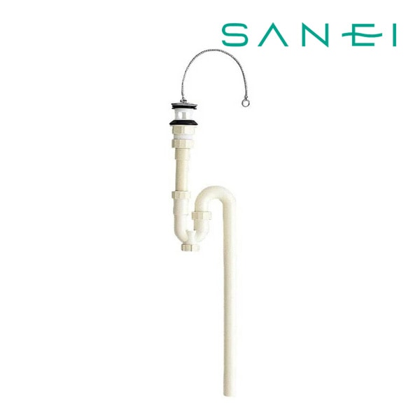 ◆15時迄出荷OK！∠三栄水栓/SANEI【H770-38】洗髪排水栓付Sトラップ