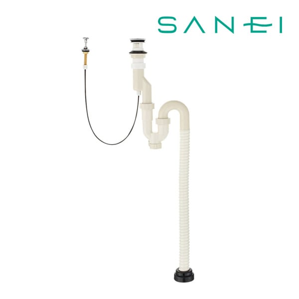 ◆15時迄出荷OK！三栄水栓/SANEI【PH7720-1-32】洗面排水栓付Sトラップ