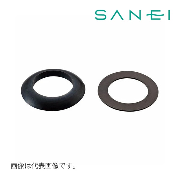 ◆15時迄出荷OK！∠三栄水栓/SANEI【PP42-14S-25】排水栓取付パッキン