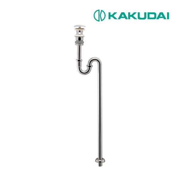 ◆15時迄出荷OK！カクダイ 【433-329-25】横穴つきSトラップ(化粧キャップつき)