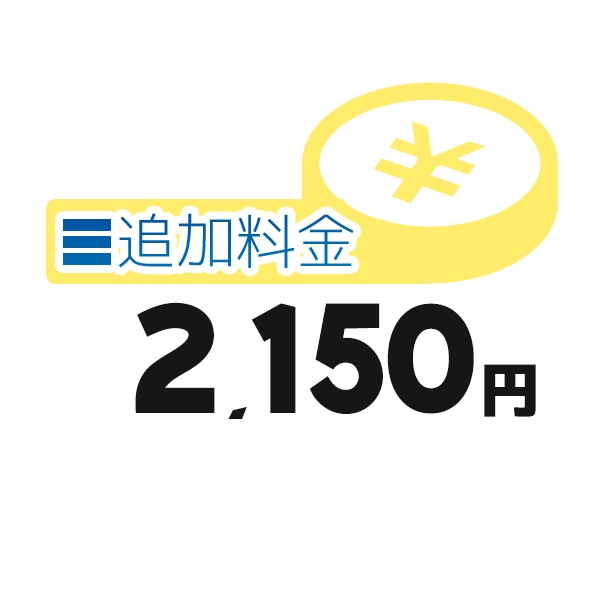 《追加料金・2150円分》追加料金決済かご【2150円】