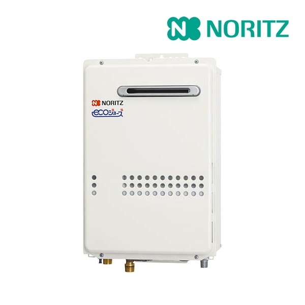 都市ガス(12A/13A)◆15時迄出荷OK！♪ノーリツ　ガス給湯器【GQ-C1634WS】給湯専用オートストップ　給湯専用　ecoジョーズ　16号　屋外壁掛型（PS標準設置型）