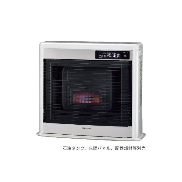 ●コロナ 暖房機器【UH-FIR7025(W)】シャンパンホワイト 床暖房内臓FF式石油暖房機 フィルネオ床暖 主に18畳用 別置タンク式(石油タンク・床暖パネル別売)