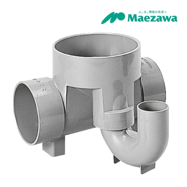 「在庫処分」ヨ◆午後3時まで出荷OK！前澤化成工業 【M-UT兼100X50(P)-150】4個入り 小口径マス ビニマス トラップ UT 兼 100X50P-150