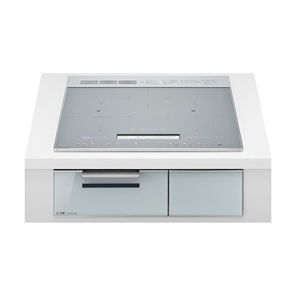 ●三菱 IHクッキングヒーター【CS-A206-S】マットシルバー/クリアシルバー ビルトイン型 3口IH CROSS+TOPシリーズ 60cmトップ 単相200V