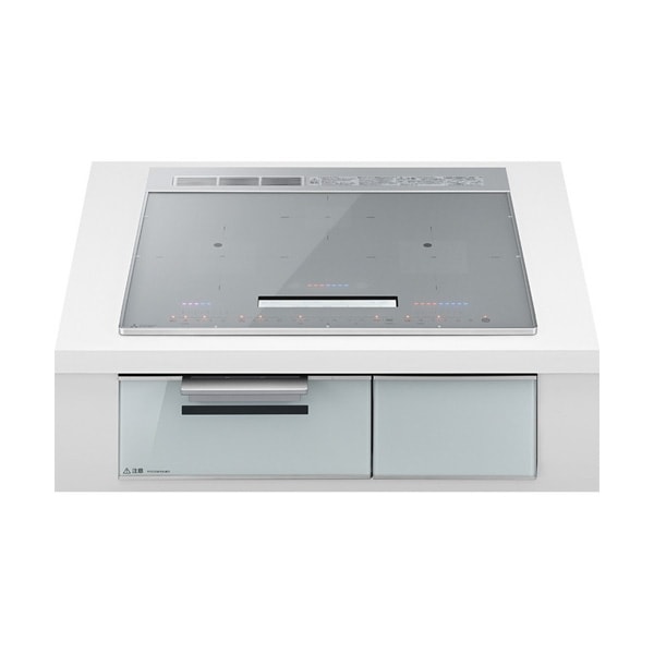 ●三菱 IHクッキングヒーター【CS-A86-S】シルバー/クリアシルバー ビルトイン型 3口IH CROSS+TOPシリーズ 60cmトップ 単相200V