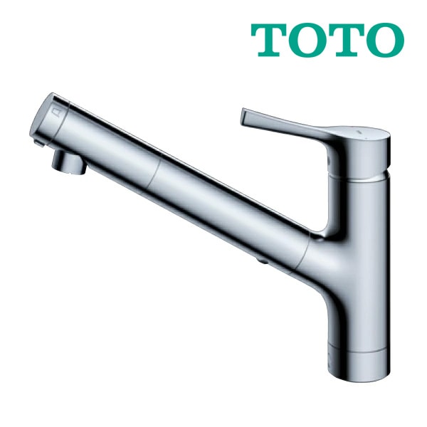 ◆15時迄出荷OK！∞TOTO キッチン用水栓金具【TKS05321J】GGシリーズ 台付シングル混合水栓 1穴 浄水カートリッジ内蔵形 一般地用 (旧品番 TKS05308JA)