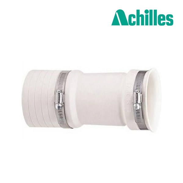 ◆15時迄出荷OK！アキレスジョイント【AK-2075S】洋風Pタイプ便器用フラットタイプ 特殊塩ビ樹脂製 全長195mm