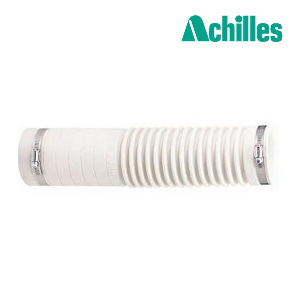 ◆15時迄出荷OK！アキレスジョイント【AK-4175W】洋風Pタイプ便器、和風大便器用 特殊塩ビ樹脂製 全長400mm